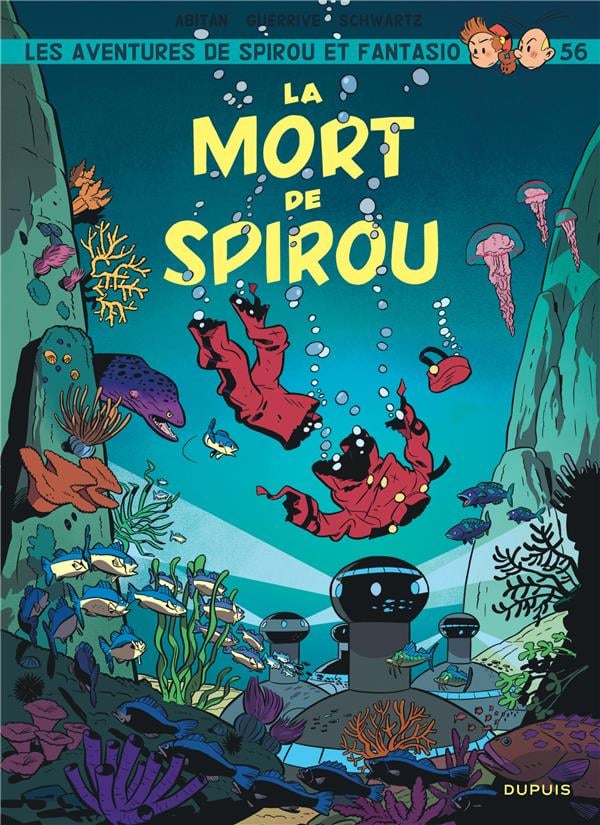 Spirou et Fantasio Tome 56 : la mort de Spirou - Cover