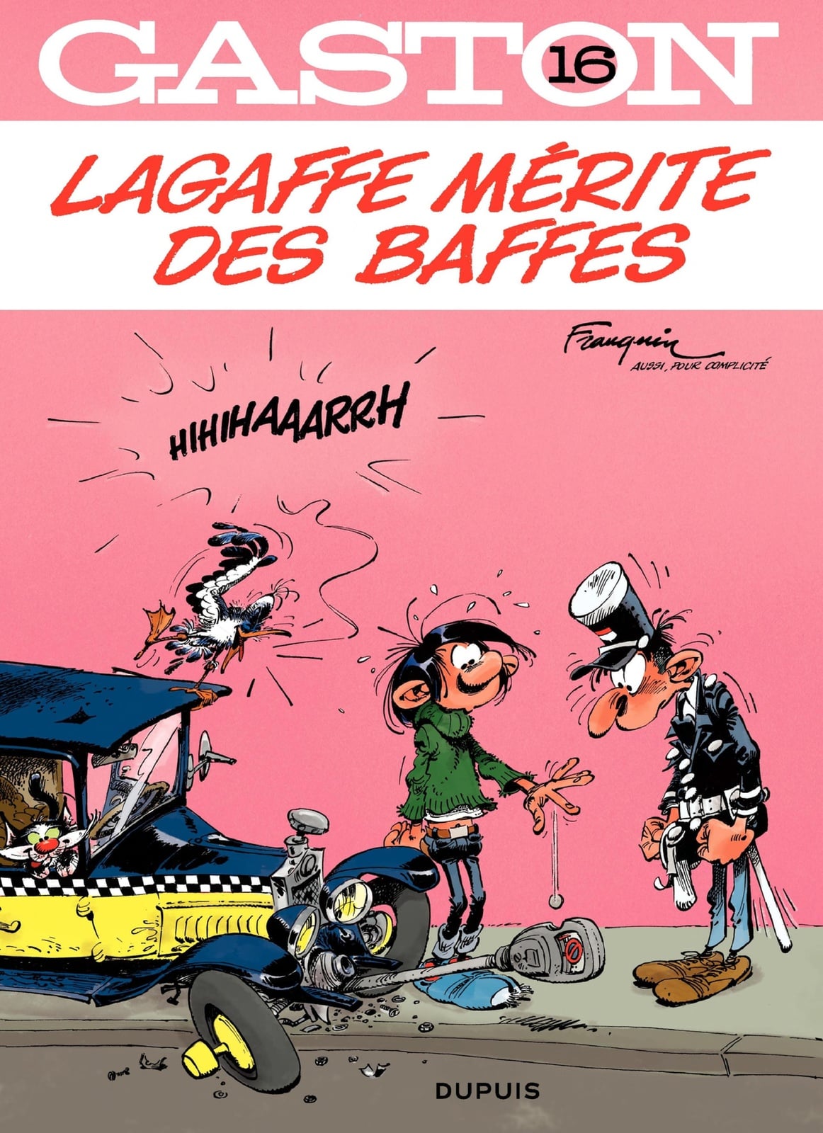 Gaston - tome 16 - Lagaffe mérite des baffes - Cover