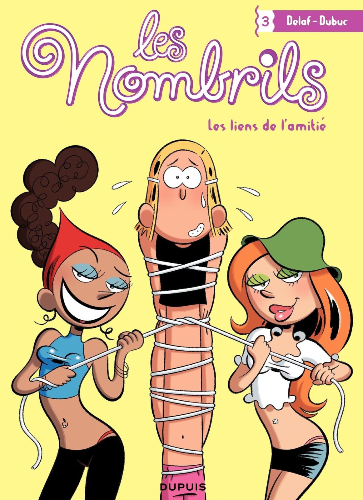 Les Nombrils - Tome 3 - Les liens de l'amitié - Cover