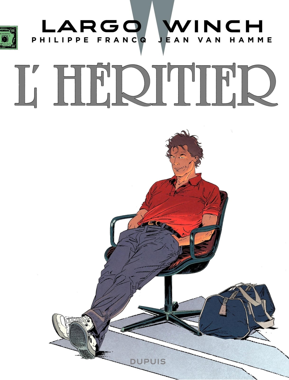 Largo Winch - Tome 1 - L'Héritier - Cover