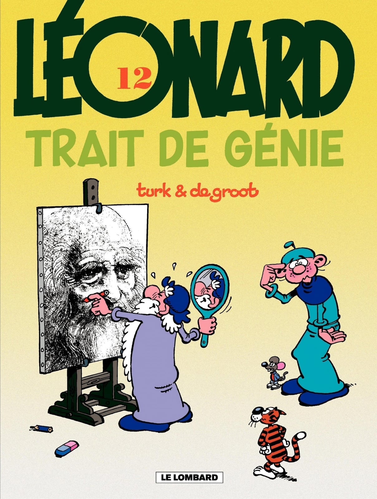 Léonard - tome 12 - Trait de génie - Cover
