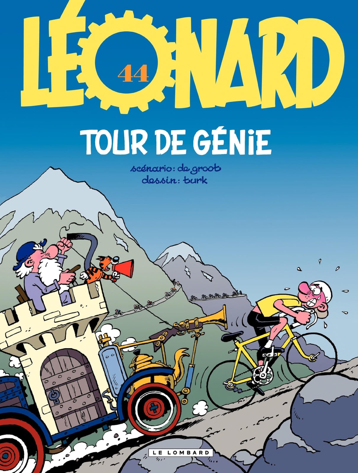 Léonard - tome 44 - Tour de génie - Cover