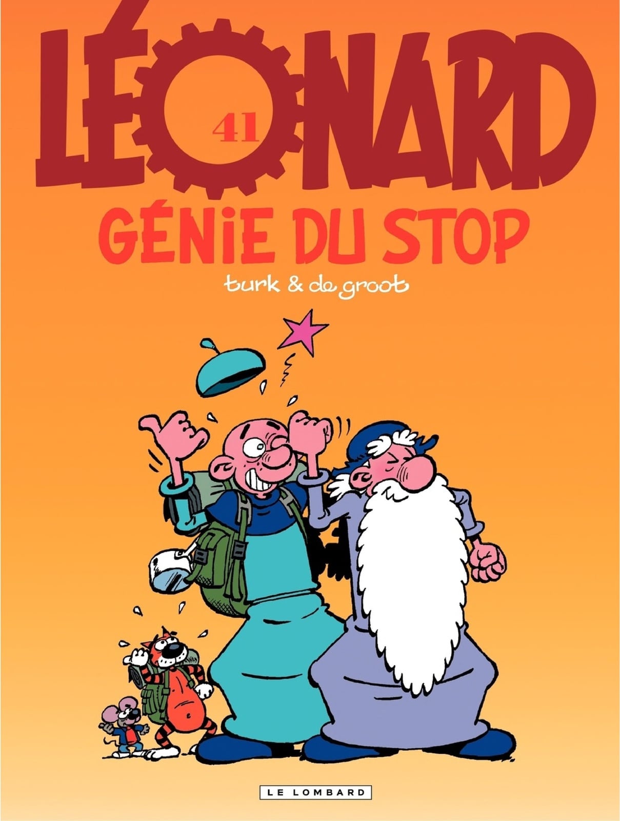 Léonard - tome 41 - Génie du stop - Cover