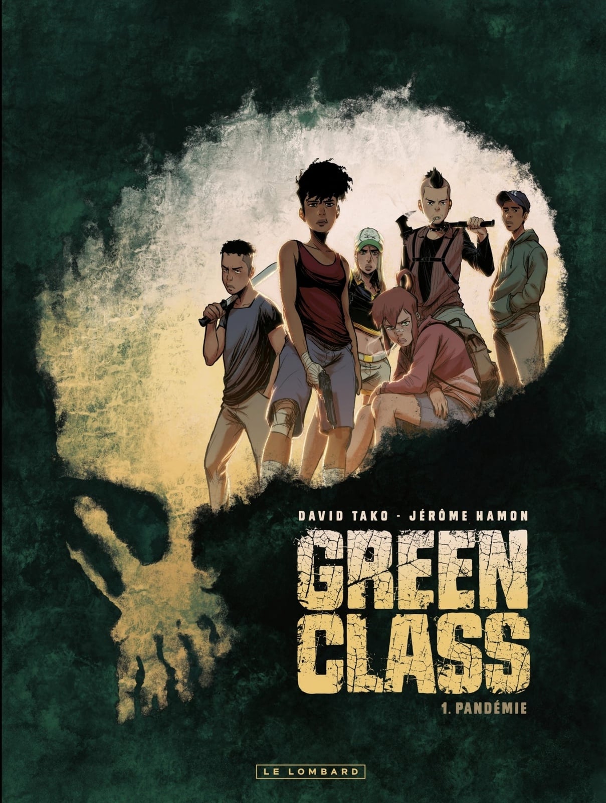 Green Class - tome 1 - Pandémie - Cover