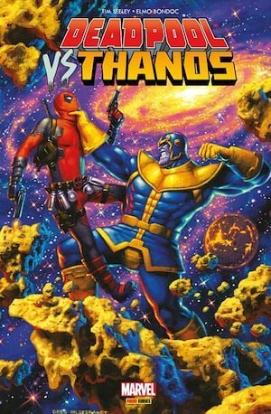 Deadpool vs Thanos - Cover