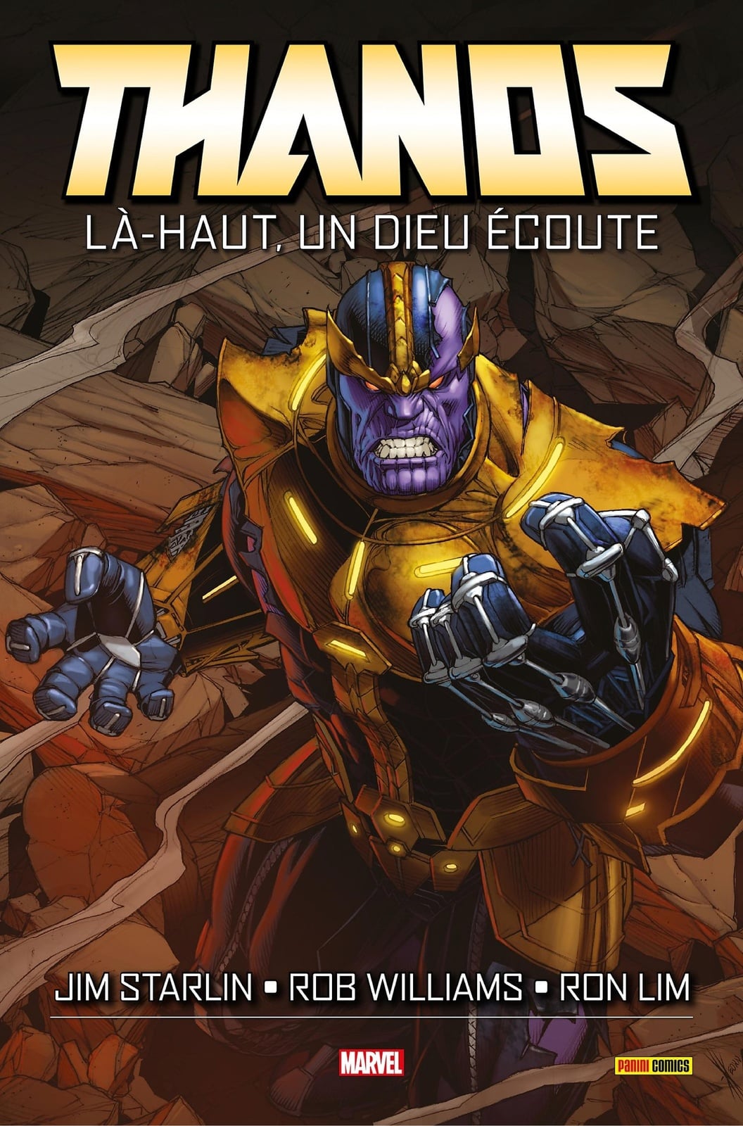 Thanos : Là-haut, un dieu écoute - Cover