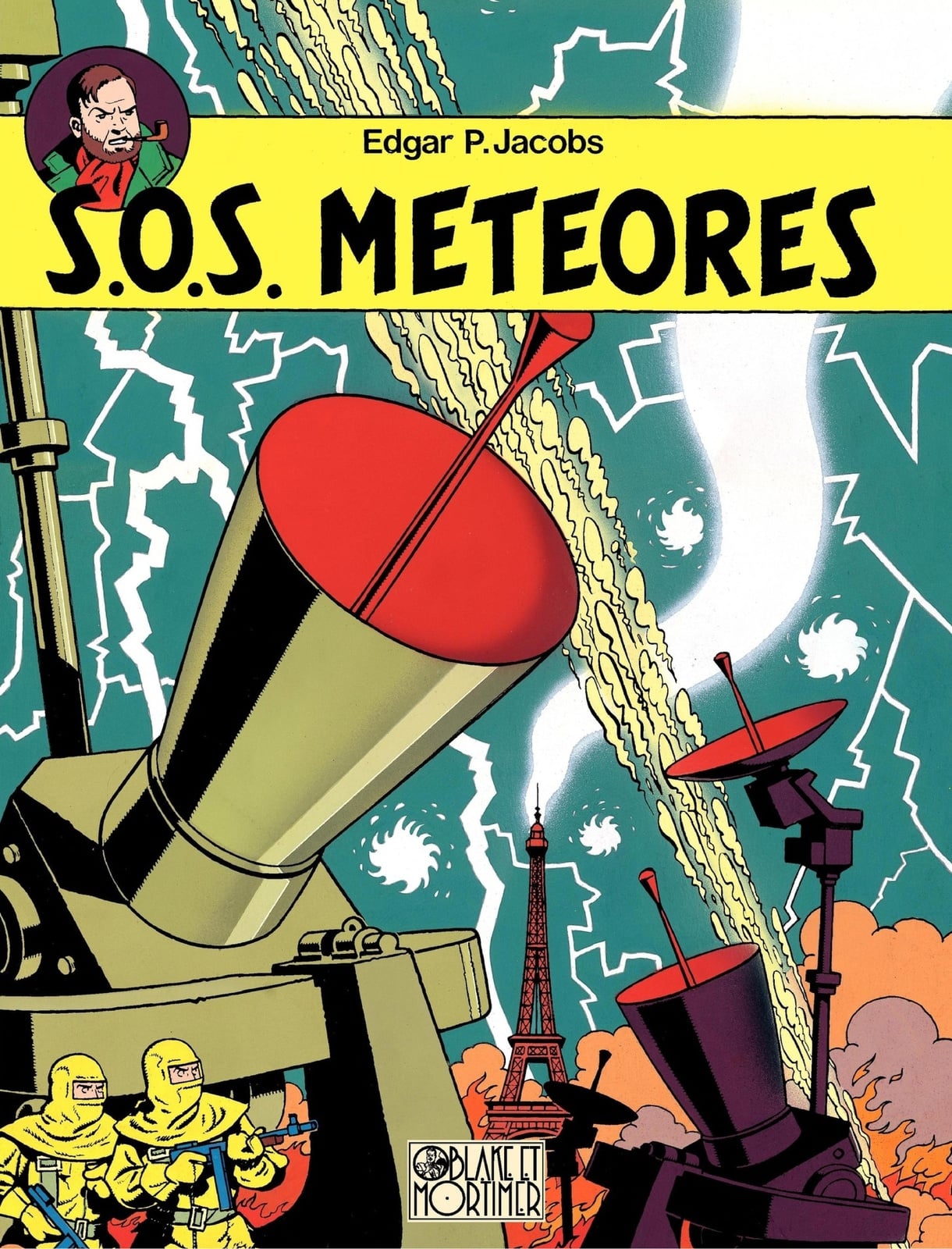 Blake et Mortimer - Tome 8 - S.O.S. Météores - Cover