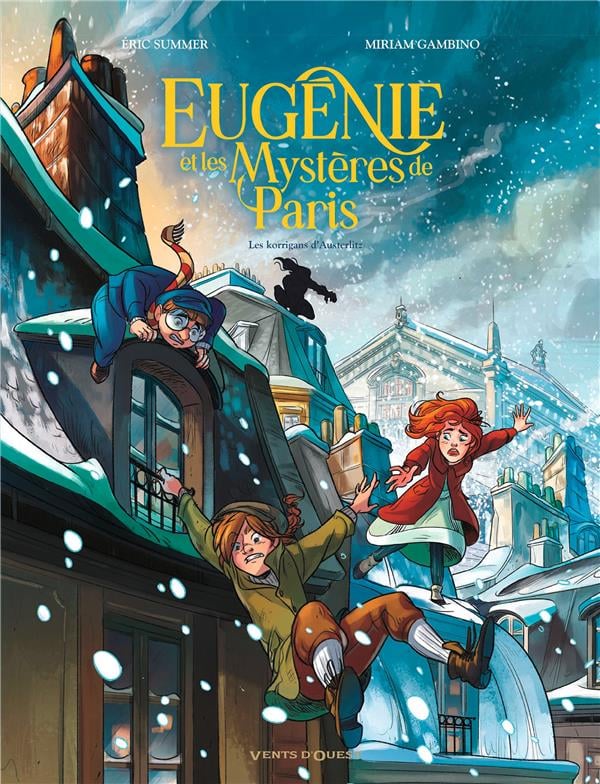 Eugénie et les Mystères de Paris - Cover