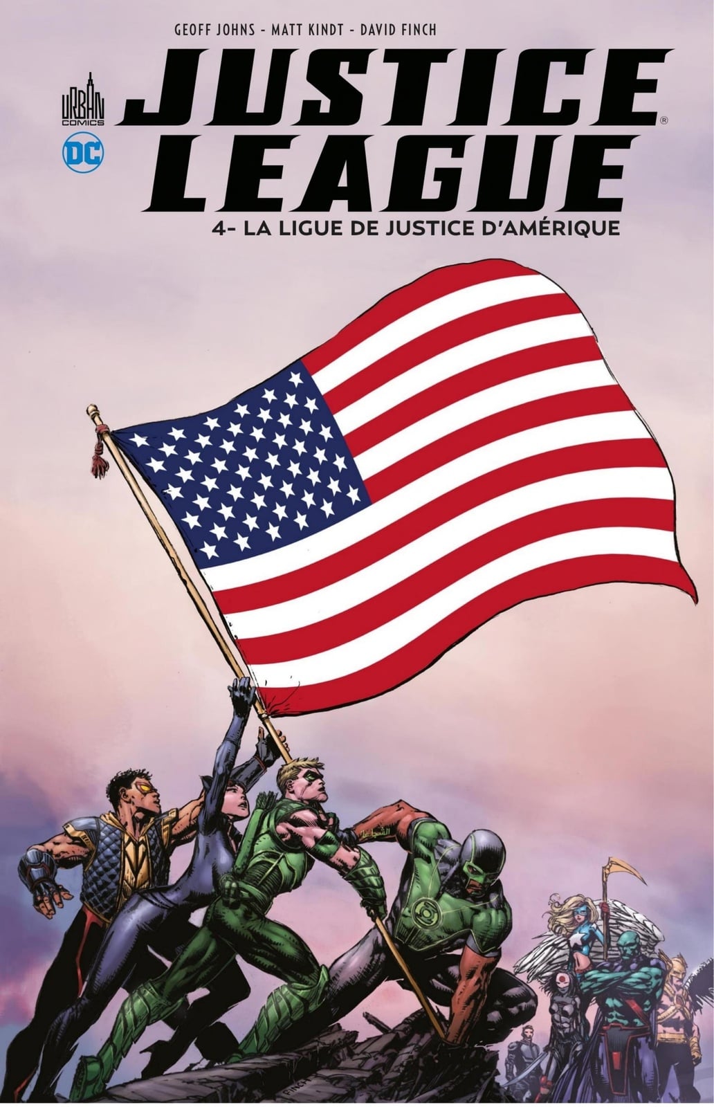 Justice League - Tome 4 - La Ligue de Justice d'Amérique - Cover