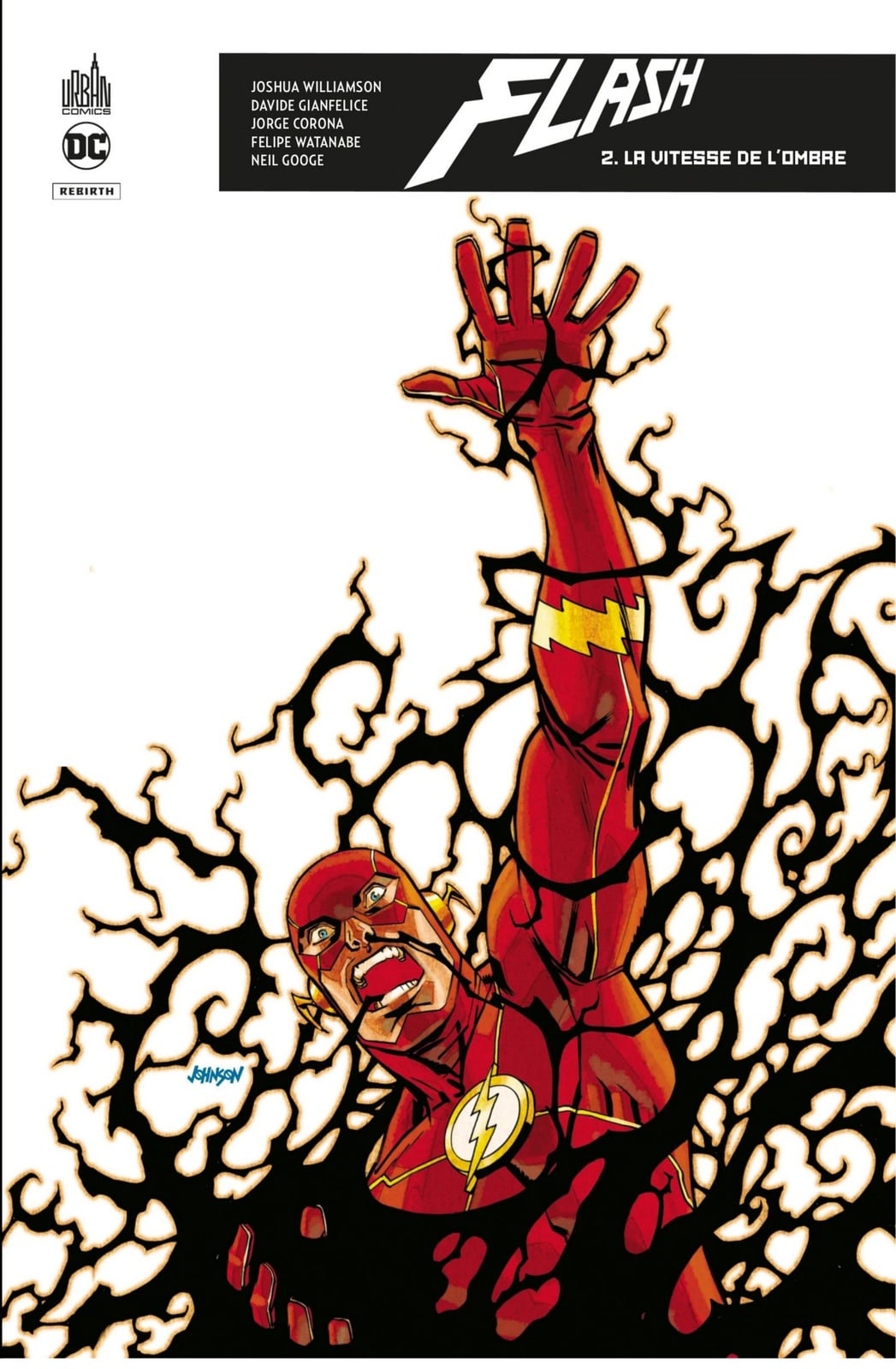Flash Rebirth - Tome 2 - La vitesse de l'ombre - Cover