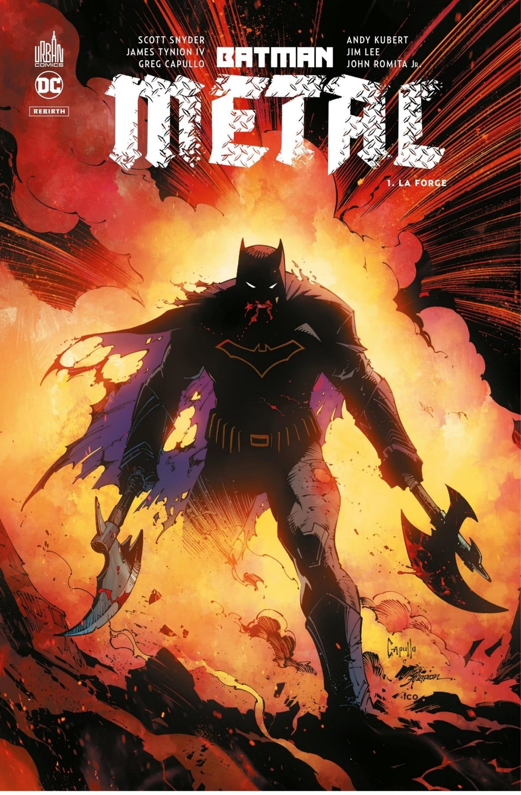 Batman Metal - Tome 1 - La Forge - Cover