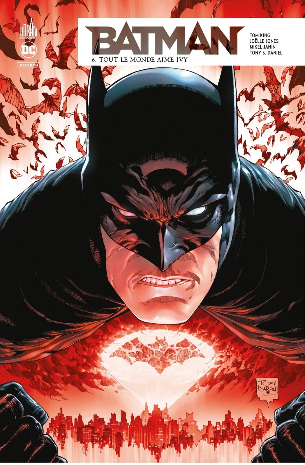 Batman Rebirth - Tome 6 -Tout le monde aime Ivy - Cover