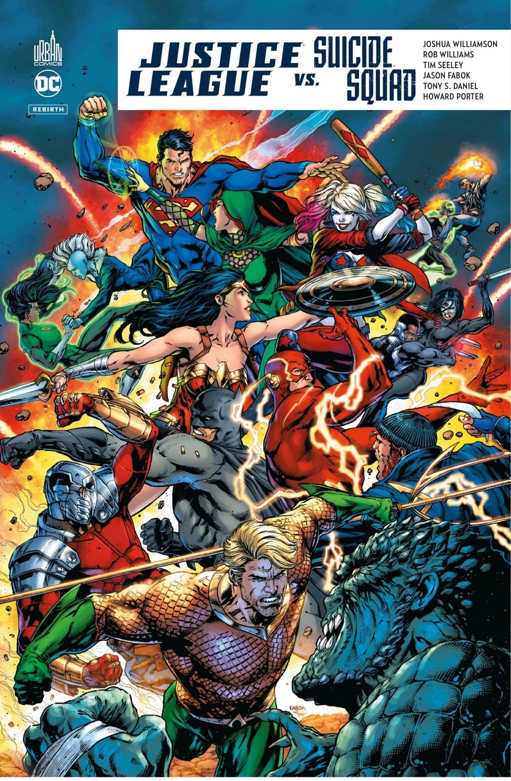 Justice League VS Suicide Squad - Cover