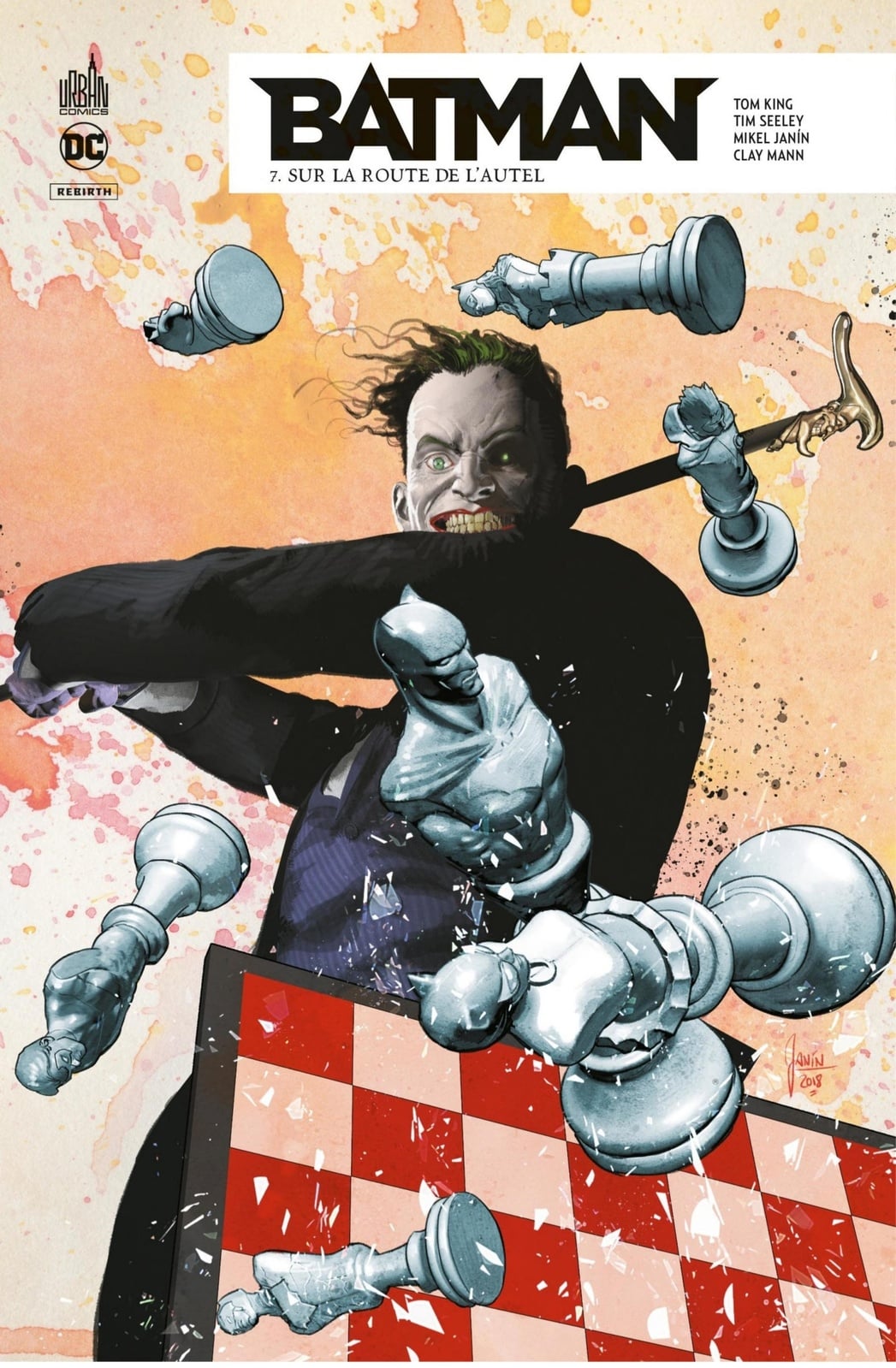 Batman Rebirth - Tome 7 - Sur la route de l'autel - Cover