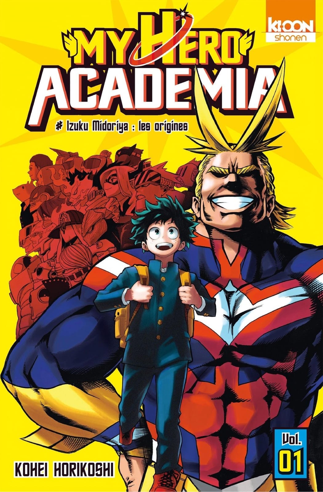My Hero Academia T01 - Cover
