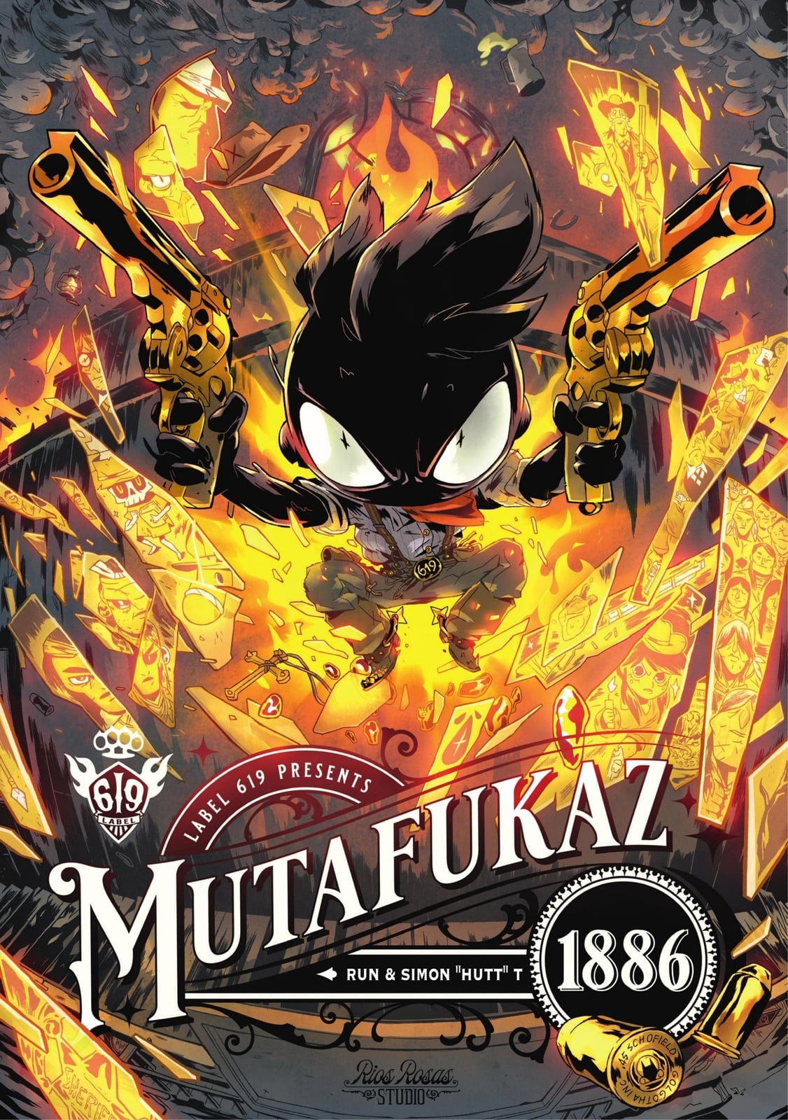 Mutafukaz 1886 intégrale - Cover