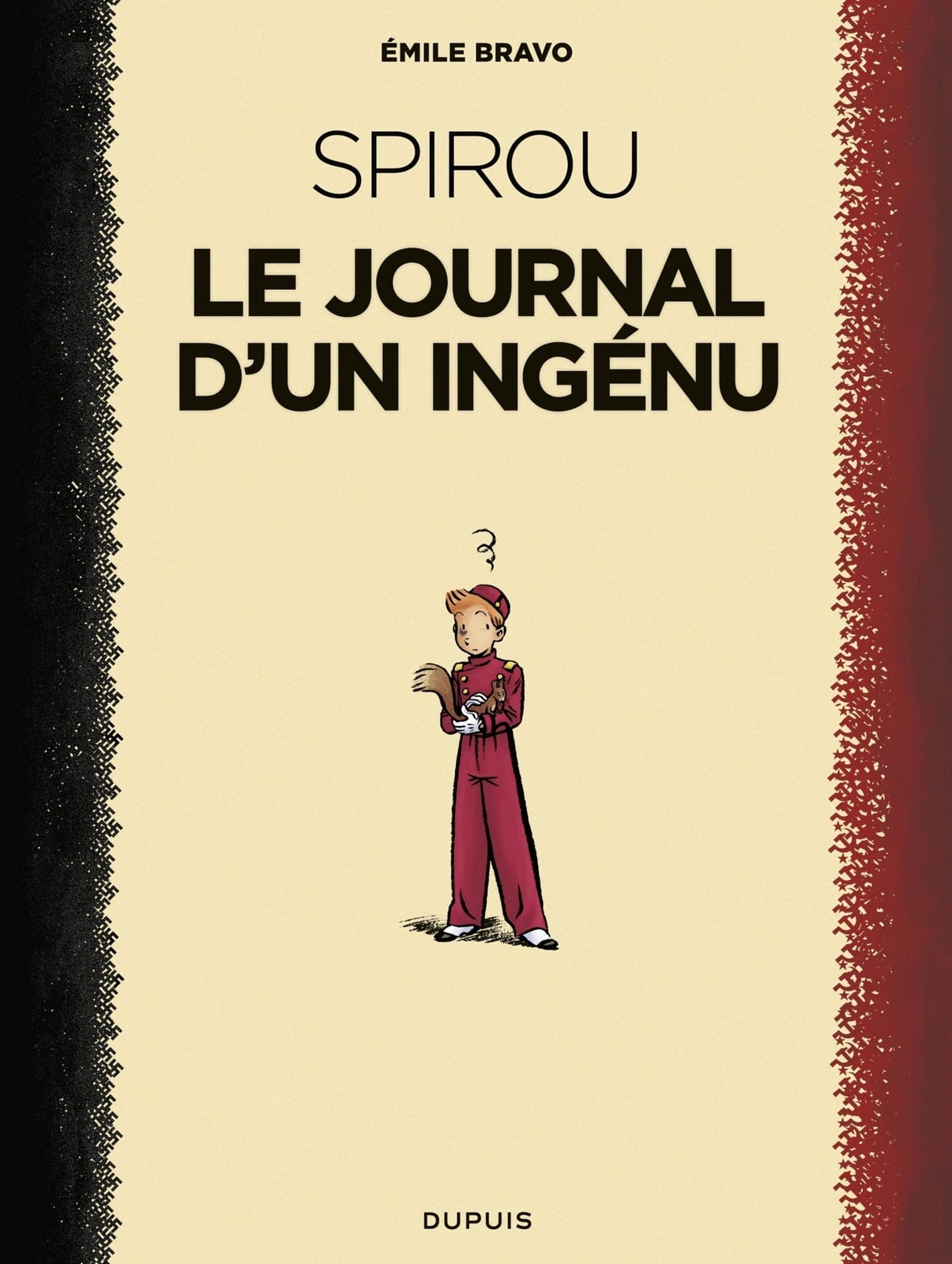 Le Spirou d'Emile Bravo - tome 1 - Le journal d'un ingénu (réédition 2018 ) - Cover