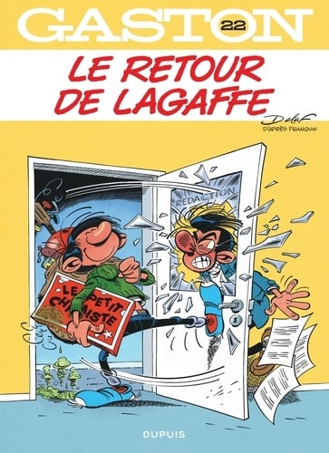 Gaston - Tome 22 - Le retour de Lagaffe - Cover