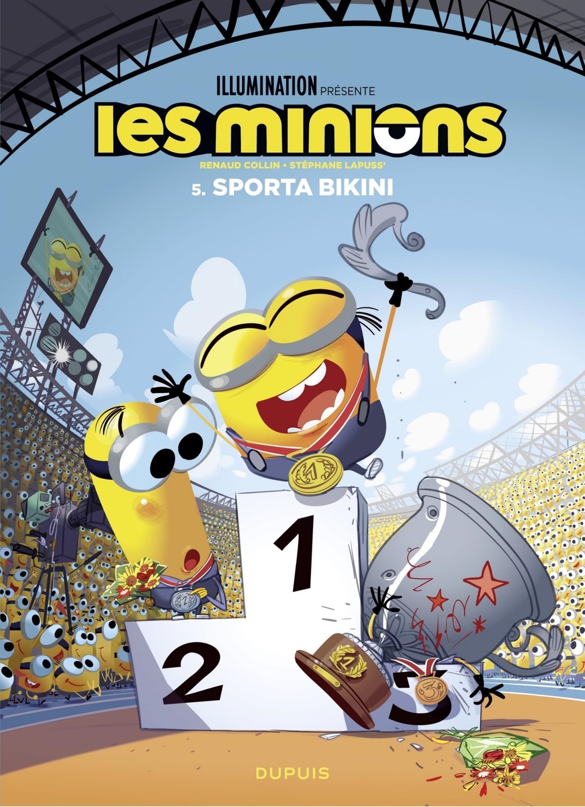 Les Minions - Tome 5 - Sporta Bikini - Cover