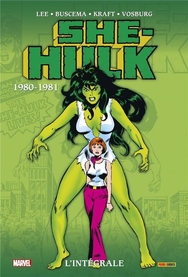 She-Hulk : Intégrale vol.1 : 1980-1981 - Cover
