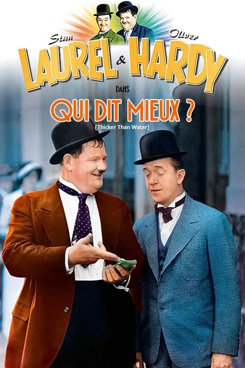 Laurel et Hardy - Qui dit mieux ! - Cover