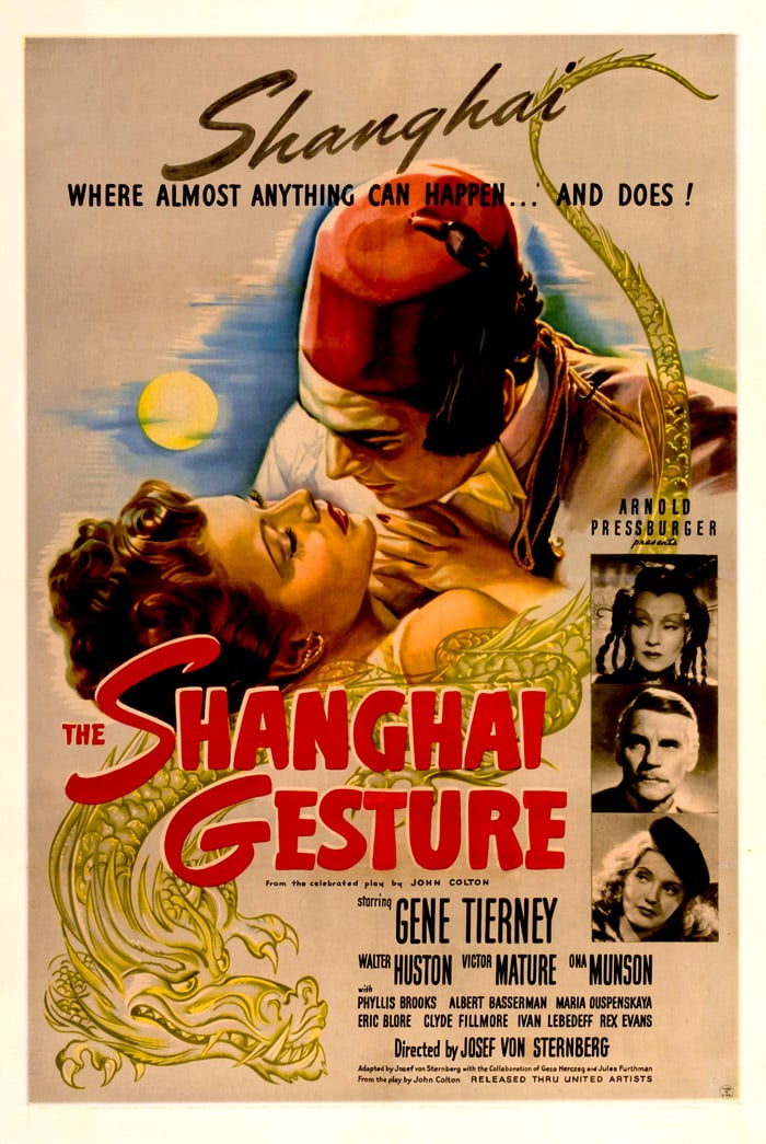 The Shanghai Gesture - Cover