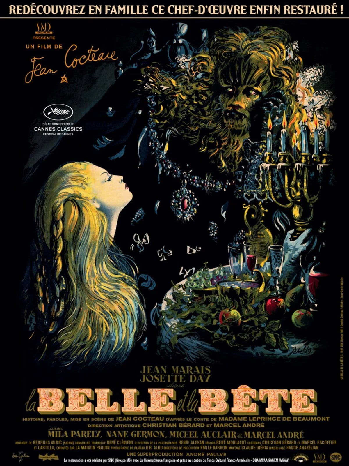 La Belle et la bête - Cover