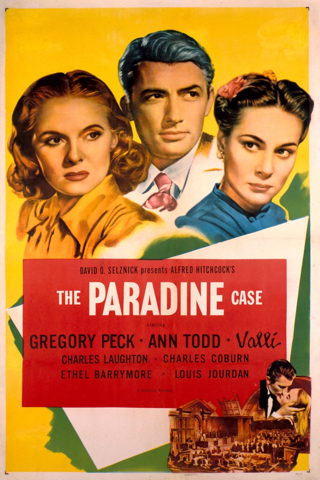 The Paradine Case - Cover