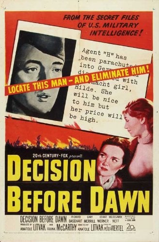 Decision Before Dawn - Cover