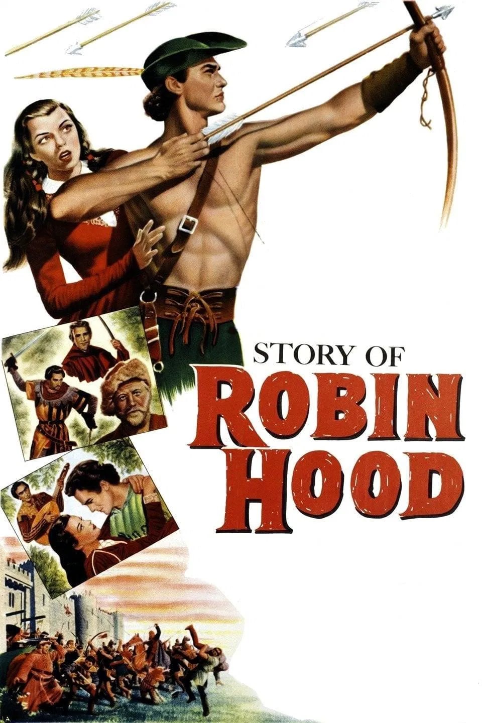 The Story of Robin Hood and His Merrie Men - Cover