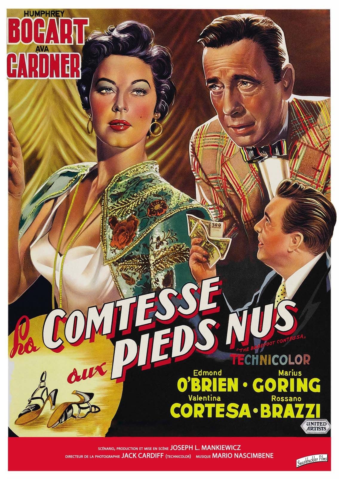 La Comtesse aux pieds nus - Cover