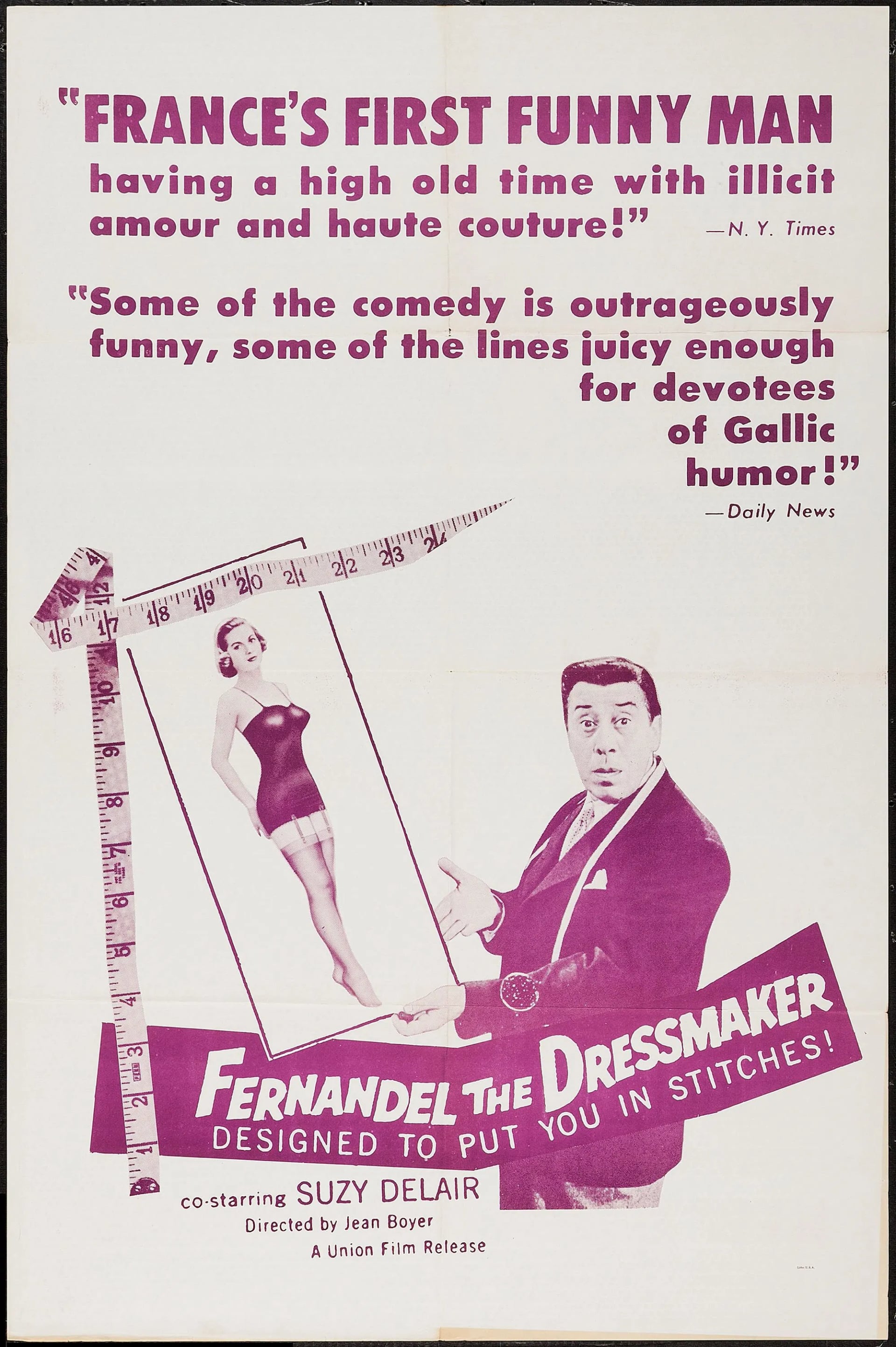 Fernandel the Dressmaker - Cover