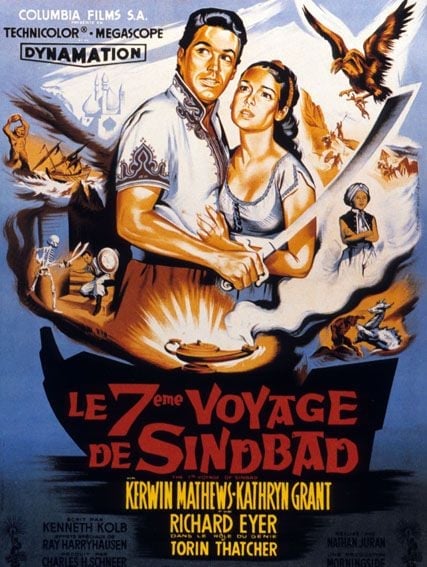Le Septième voyage de Sinbad - Cover