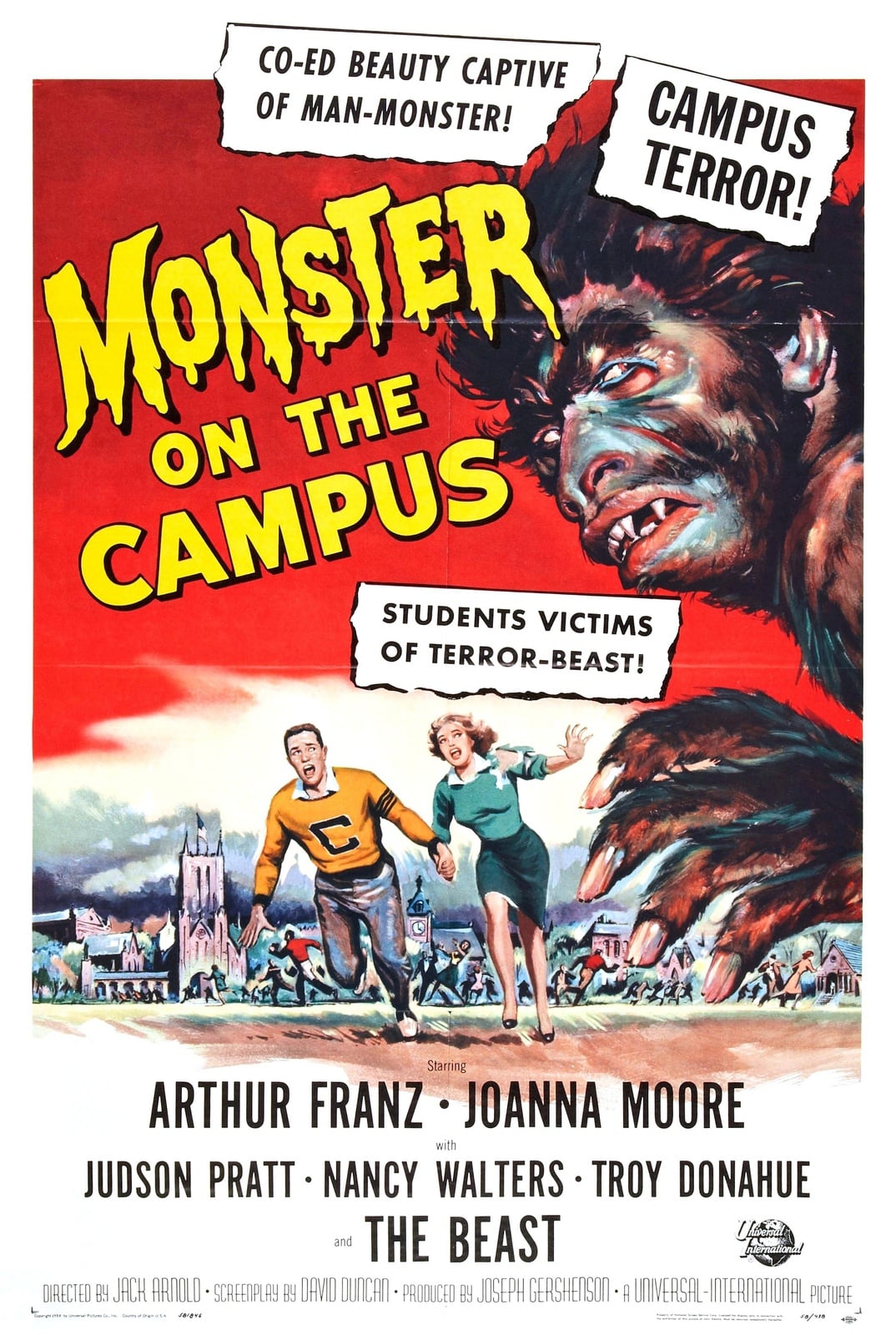 Monster on the Campus - Cover