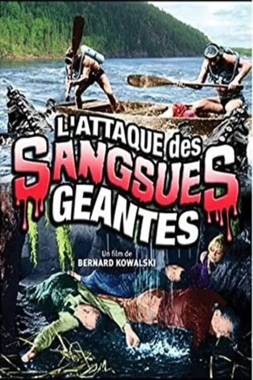 L'Attaque des sangsues géantes - Cover
