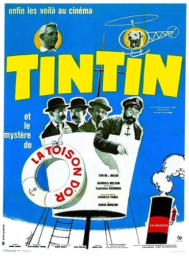 Tintin and the Mystery of the Golden Fleece - Cover
