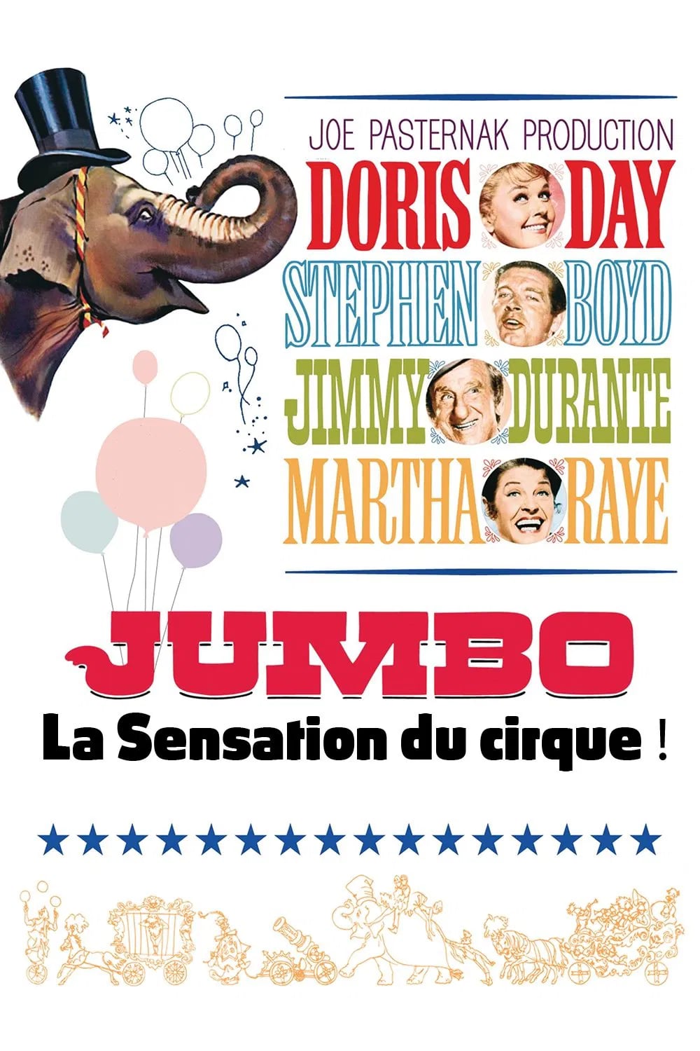 Jumbo, la sensation du cirque - Cover