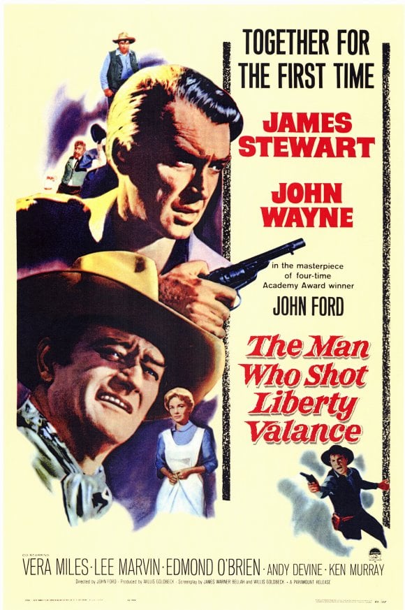 The Man Who Shot Liberty Valance - Cover