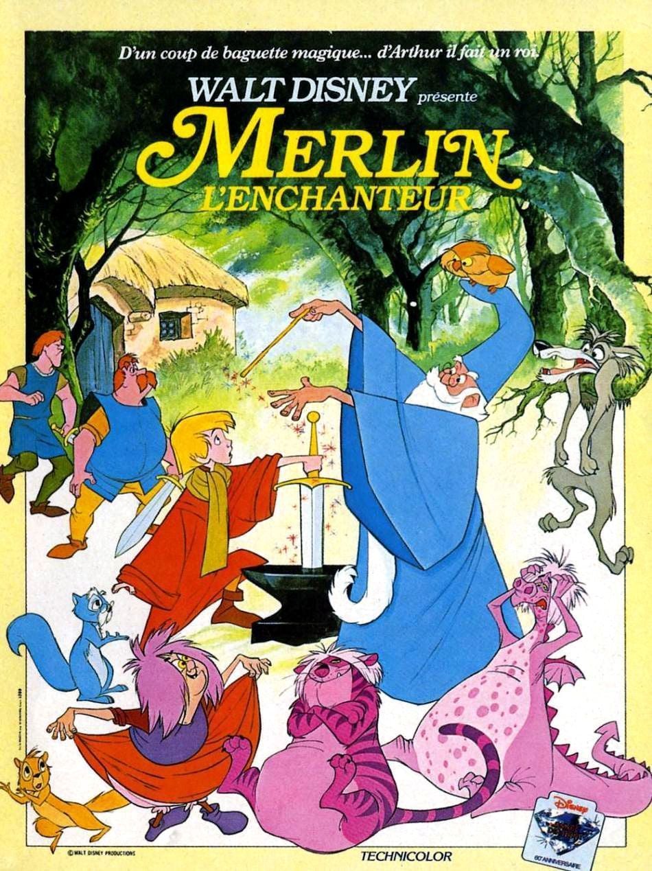 Merlin l'enchanteur - Cover