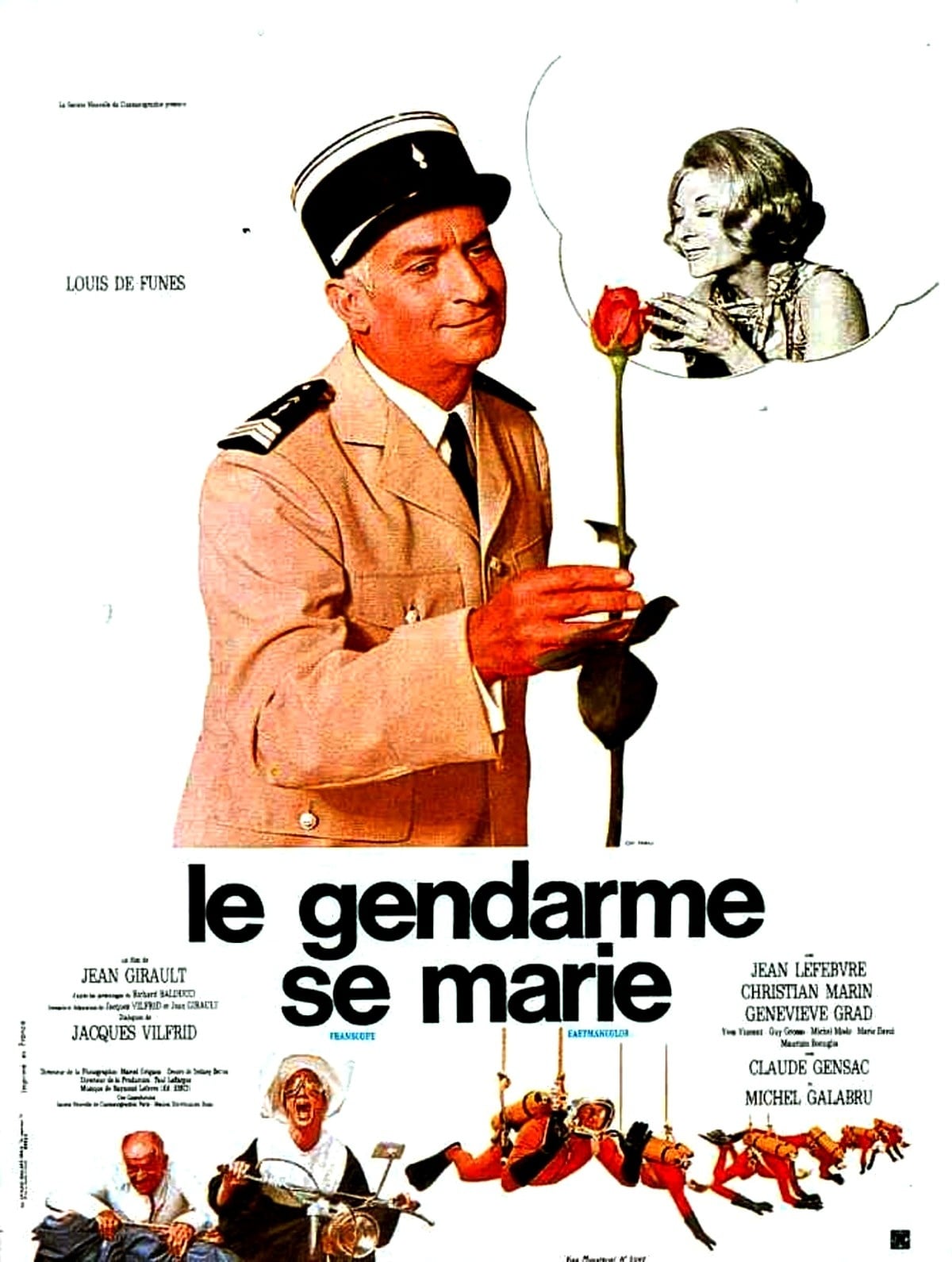 The Gendarme Gets Married - Cover