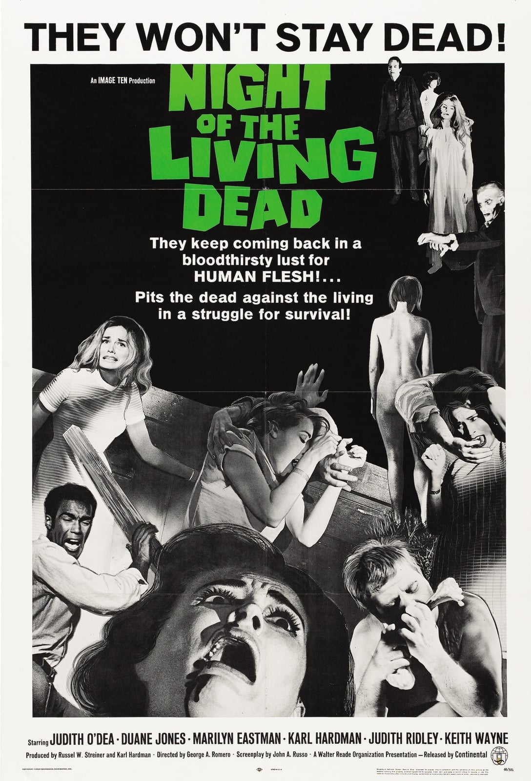 Night of the Living Dead - Cover