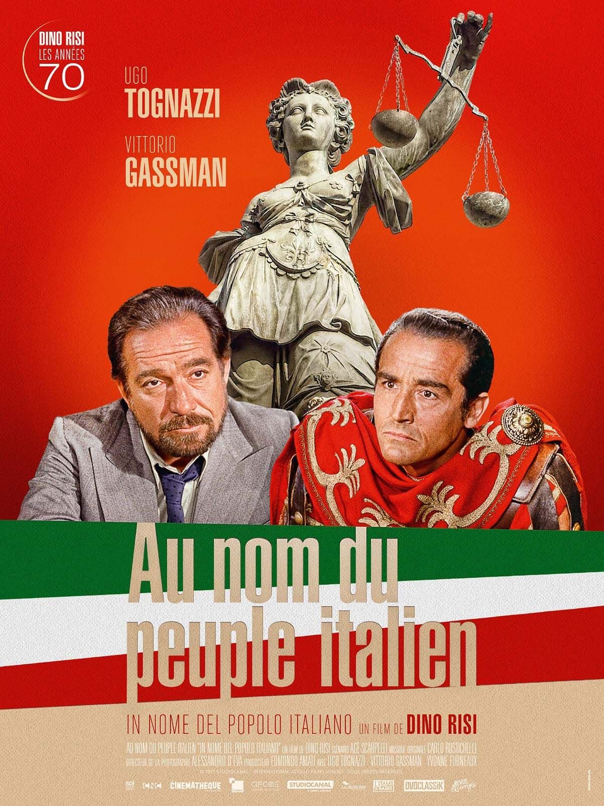 Au nom du peuple italien - Cover