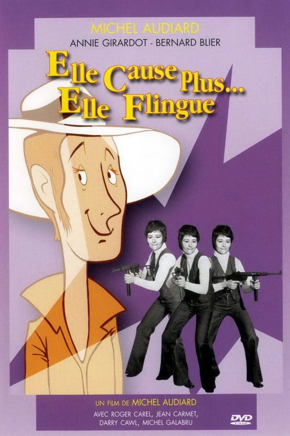 Elle cause plus, elle flingue - Cover