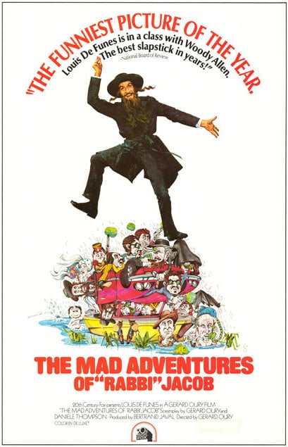 The Mad Adventures of Rabbi Jacob - Cover