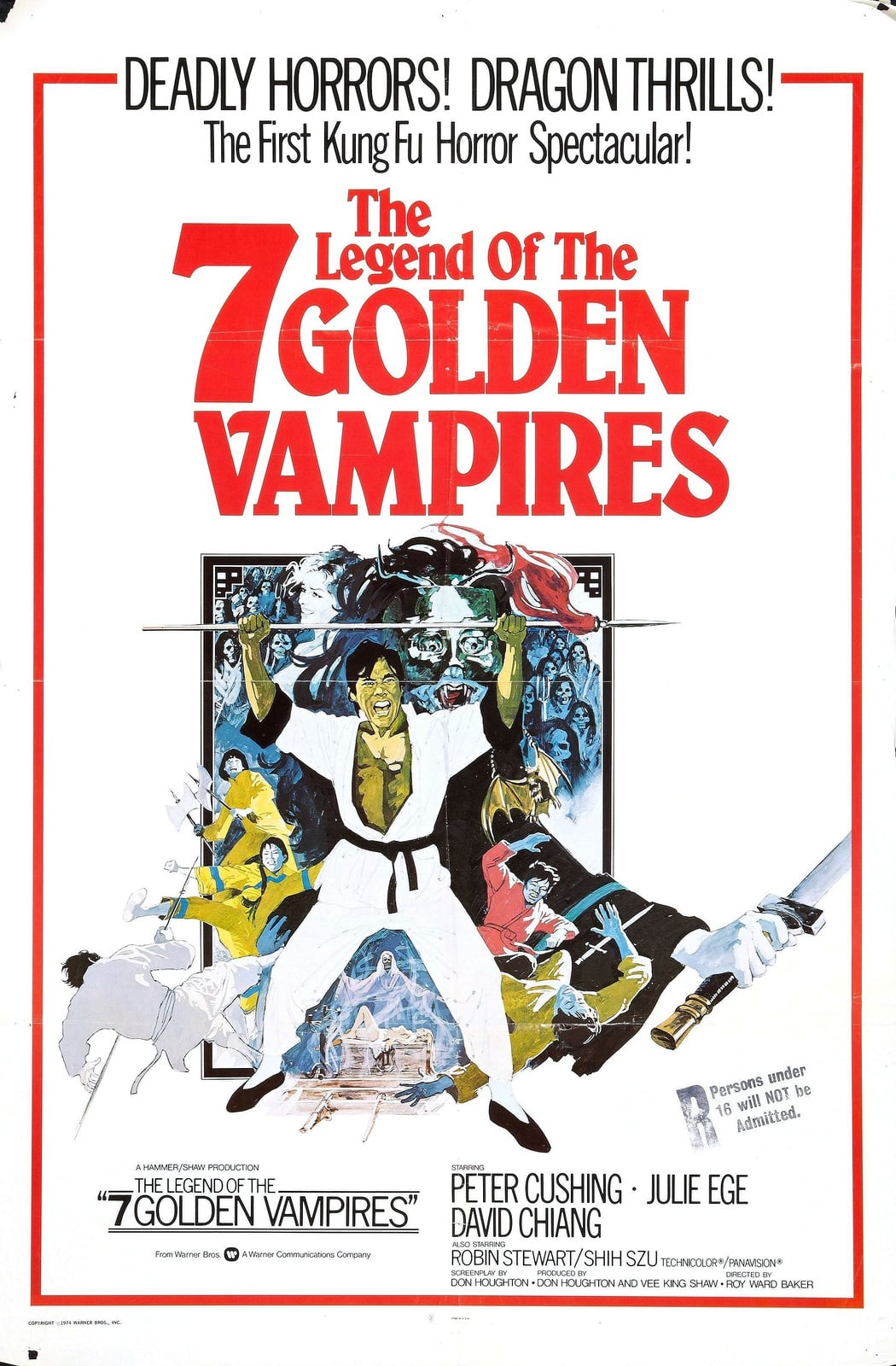 The Legend of the 7 Golden Vampires - Cover