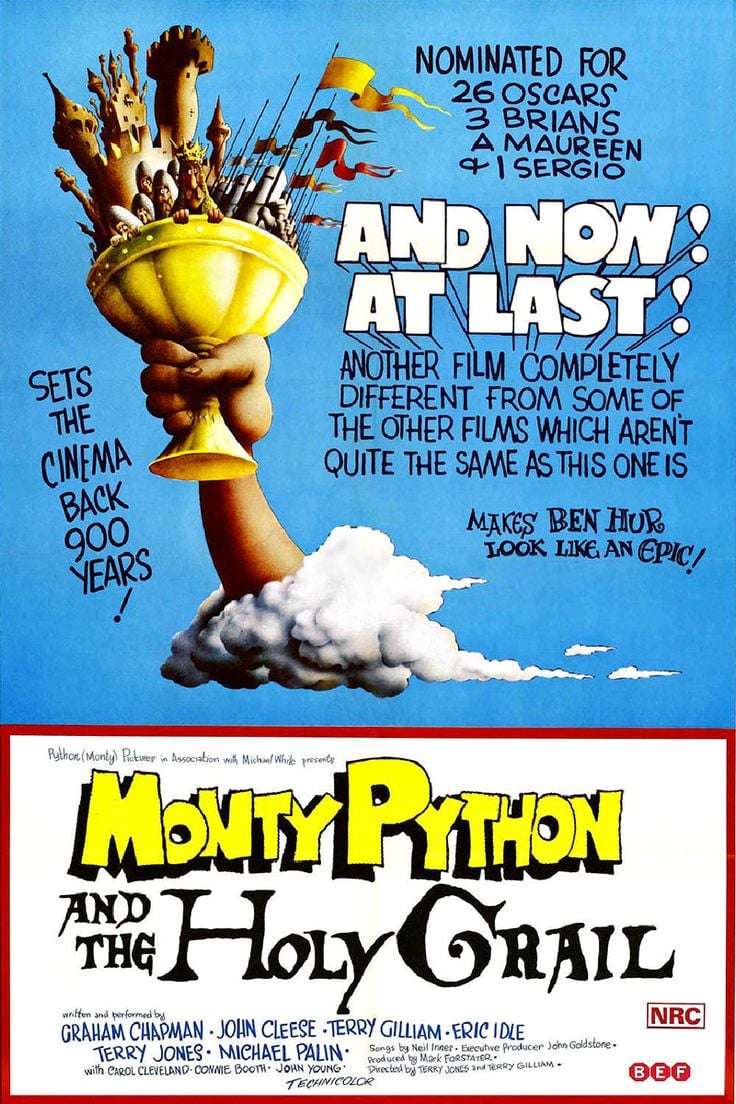 Monty Python and the Holy Grail - Cover