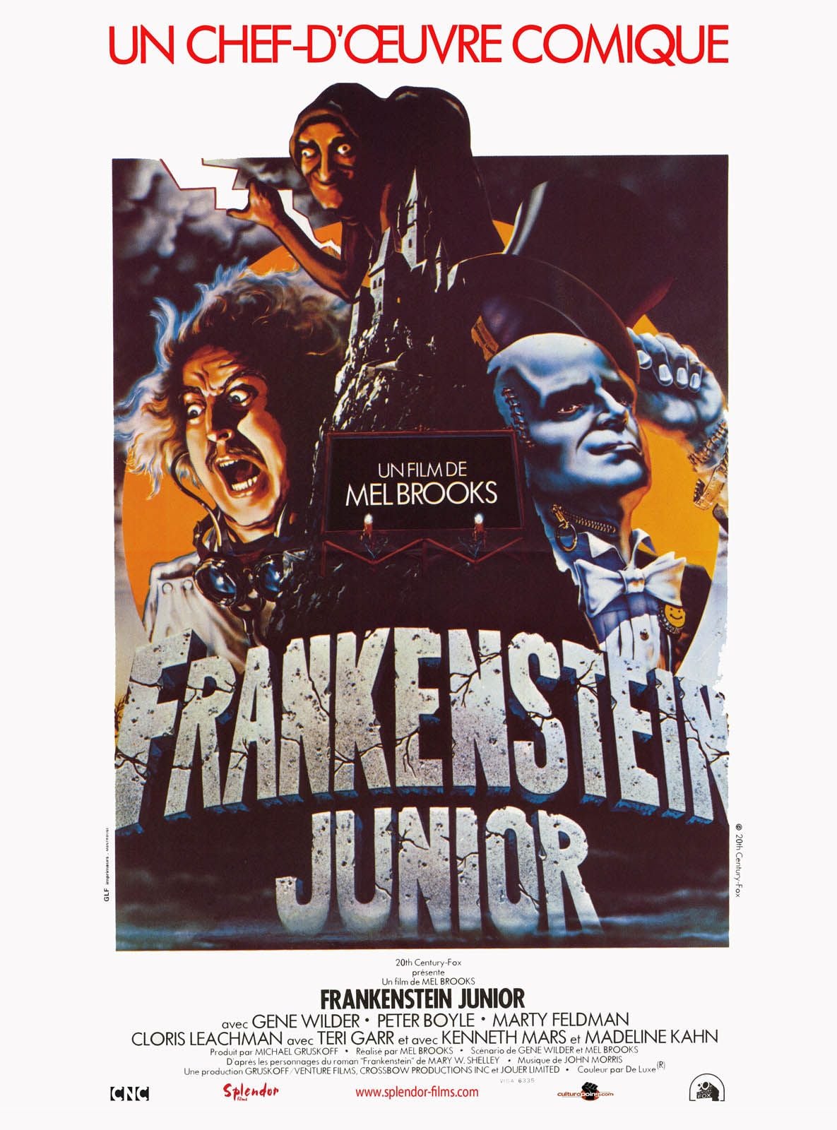 Frankenstein Junior - Cover