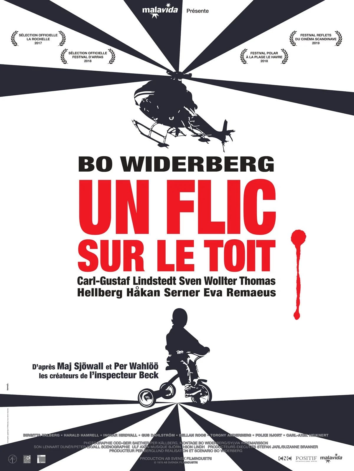 Un flic sur le toit - Cover