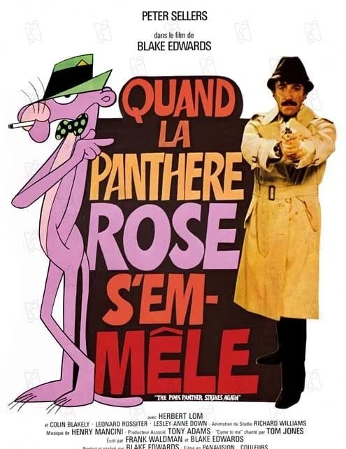Quand la Panthère rose s'emmêle - Cover