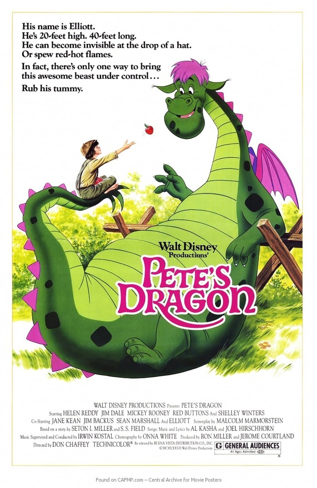 Pete's Dragon - Cover